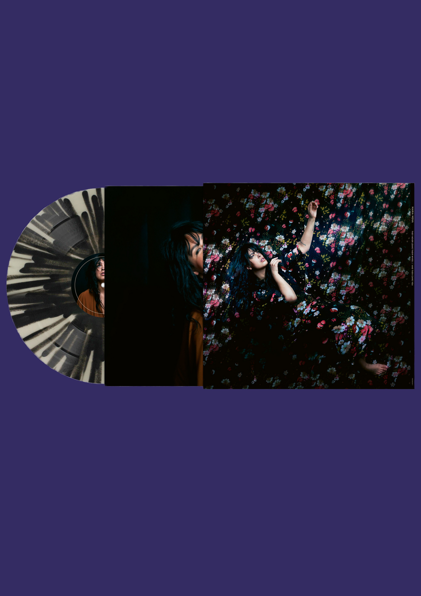 Signert dobbel farget vinyl - And Then Came You + They Never Leave Their Wives